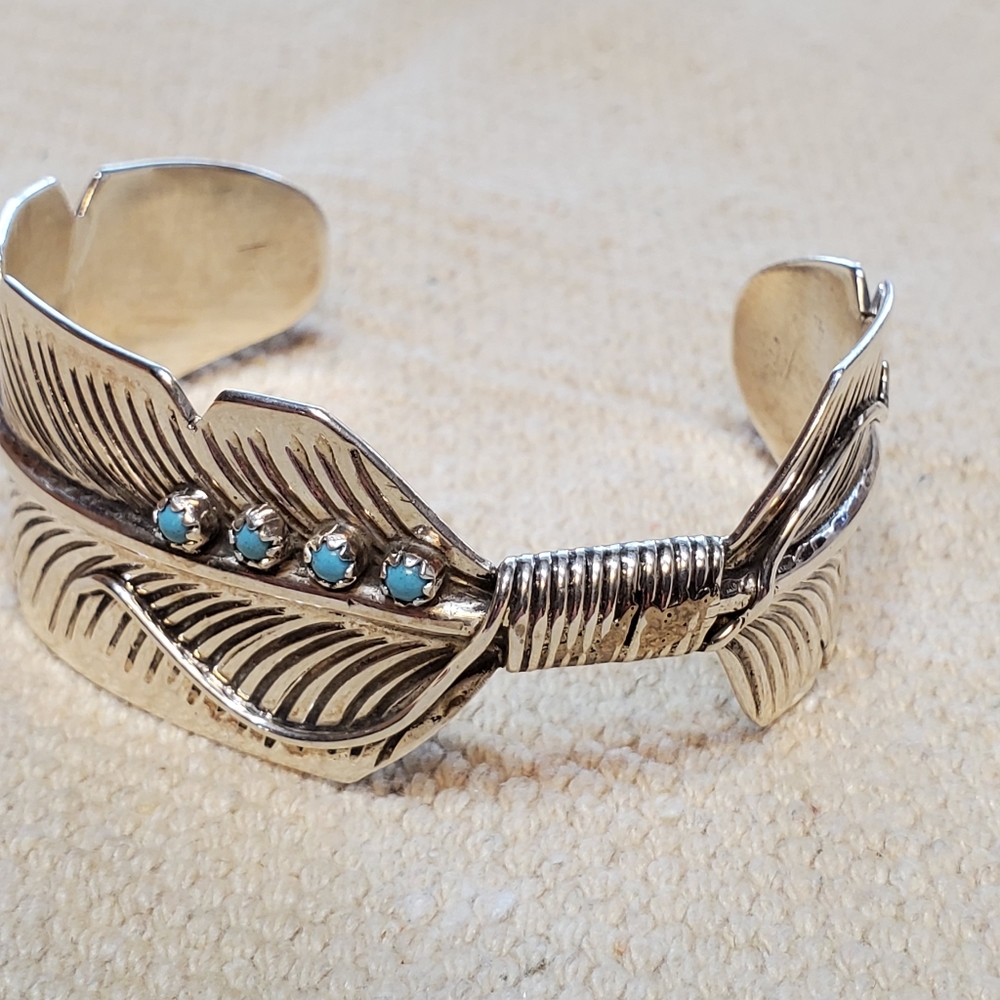 Sterling silver  NA cuff